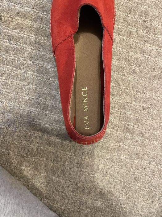 Espadrile piele intoarsa Eva Minge.