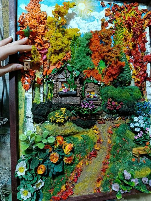 Настенное панно осень.