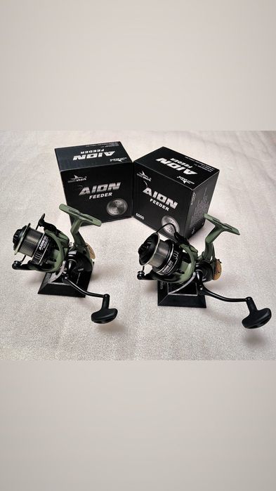 SET 2 Mulinete Feder Carp PRO EastShark 6000 model Nou 2025