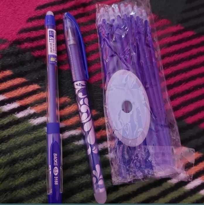 Set eraiser ,pix Pilot cu mine schimb si radiera