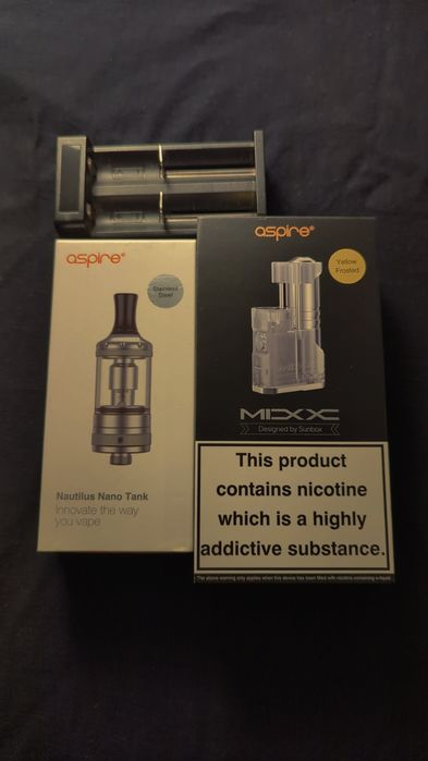 Kit Aspire Mix by SunBox si Nautilus Nano Tank