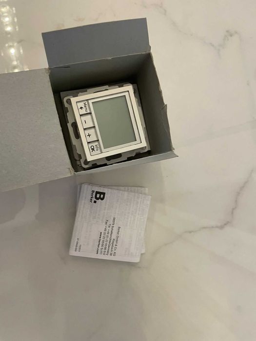 termostat profesional BERKER centrala termica incalzire pardoseala nou