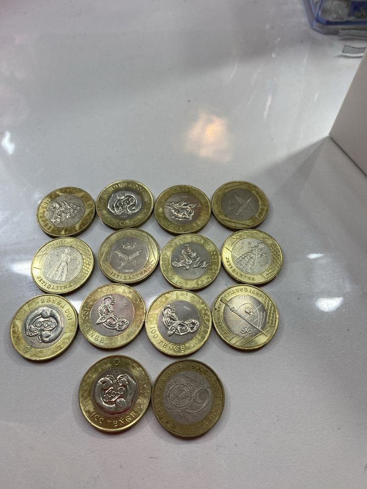 Коллекционные монеты тенге