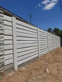 Gard de beton calitate foarte buna 250 lei  lacra cu tot cu montaj