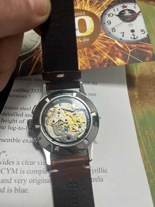Ceas Strela Cronograf TR42CYM 42mm