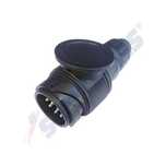 Куплунг Букса за Ремарке Теглич със 13 пина ПВЦ PVC 12v мъжко