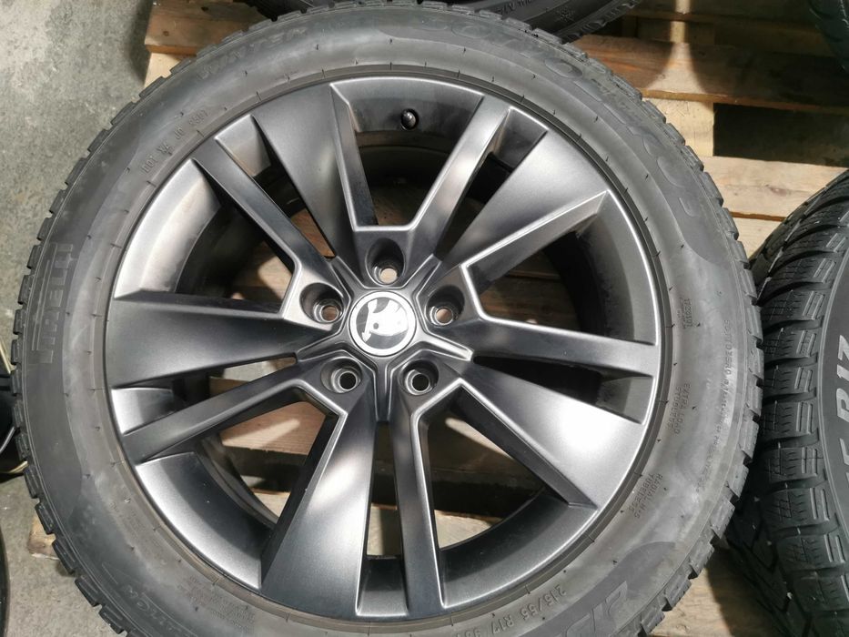 Jante Originale Skoda Karoq / Kodiaq . R 17 cu anvelope de iarna