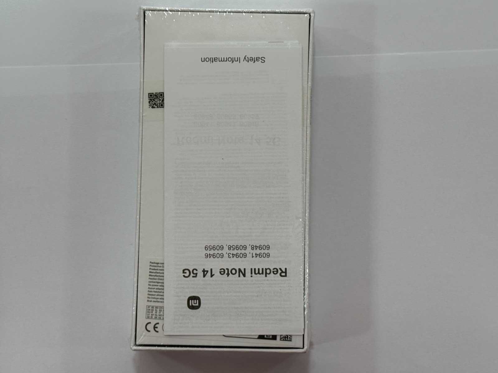 Redmi Note 14 – 6GB RAM / 128GB