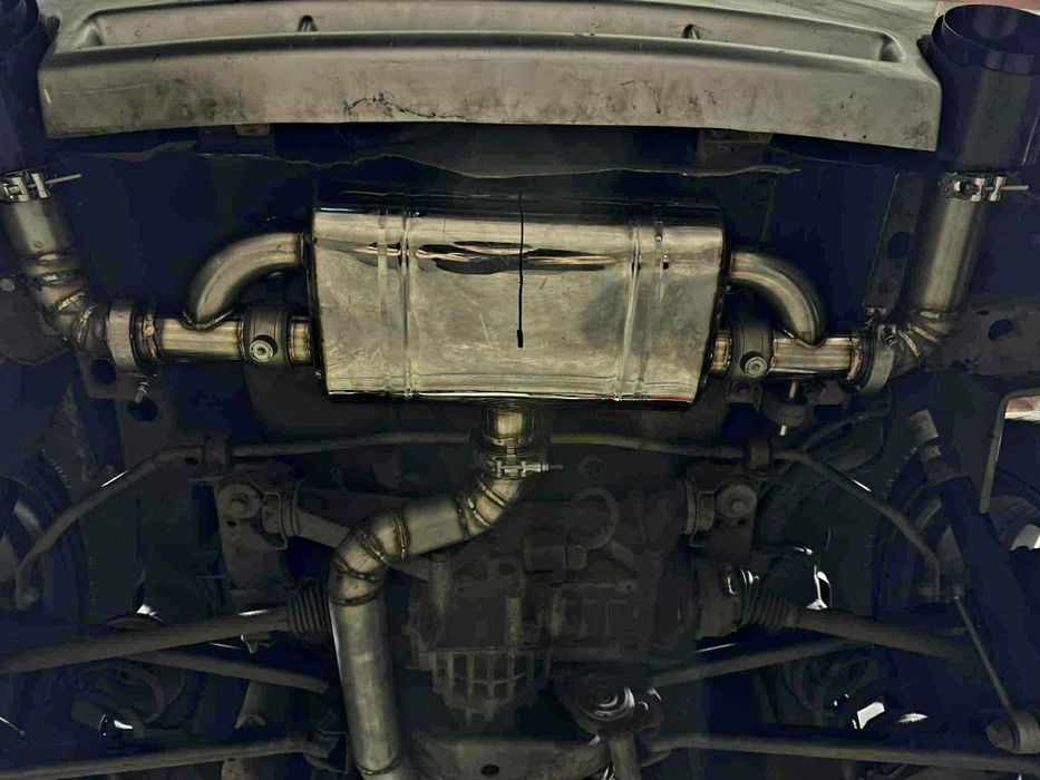 Tobă Sport Inox  – Sunet Reglabil cu Clapete Vacuum pe Ambele Ieșiri