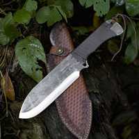 Масивен нож (640гр.) от цяло парче метал Full Tang HTWM-86