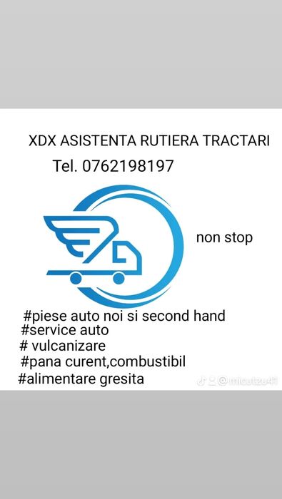 Asistenta Rutiera Tractari Service Auto Vulcanizare Piese Auto