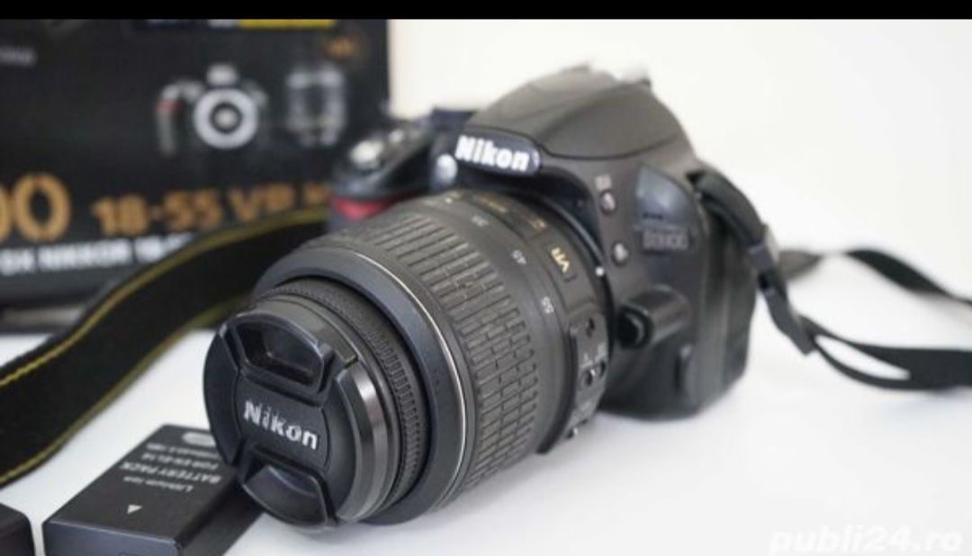 Vând aparat de fotografiat Nikon D3100 DSLR,18-55mm.