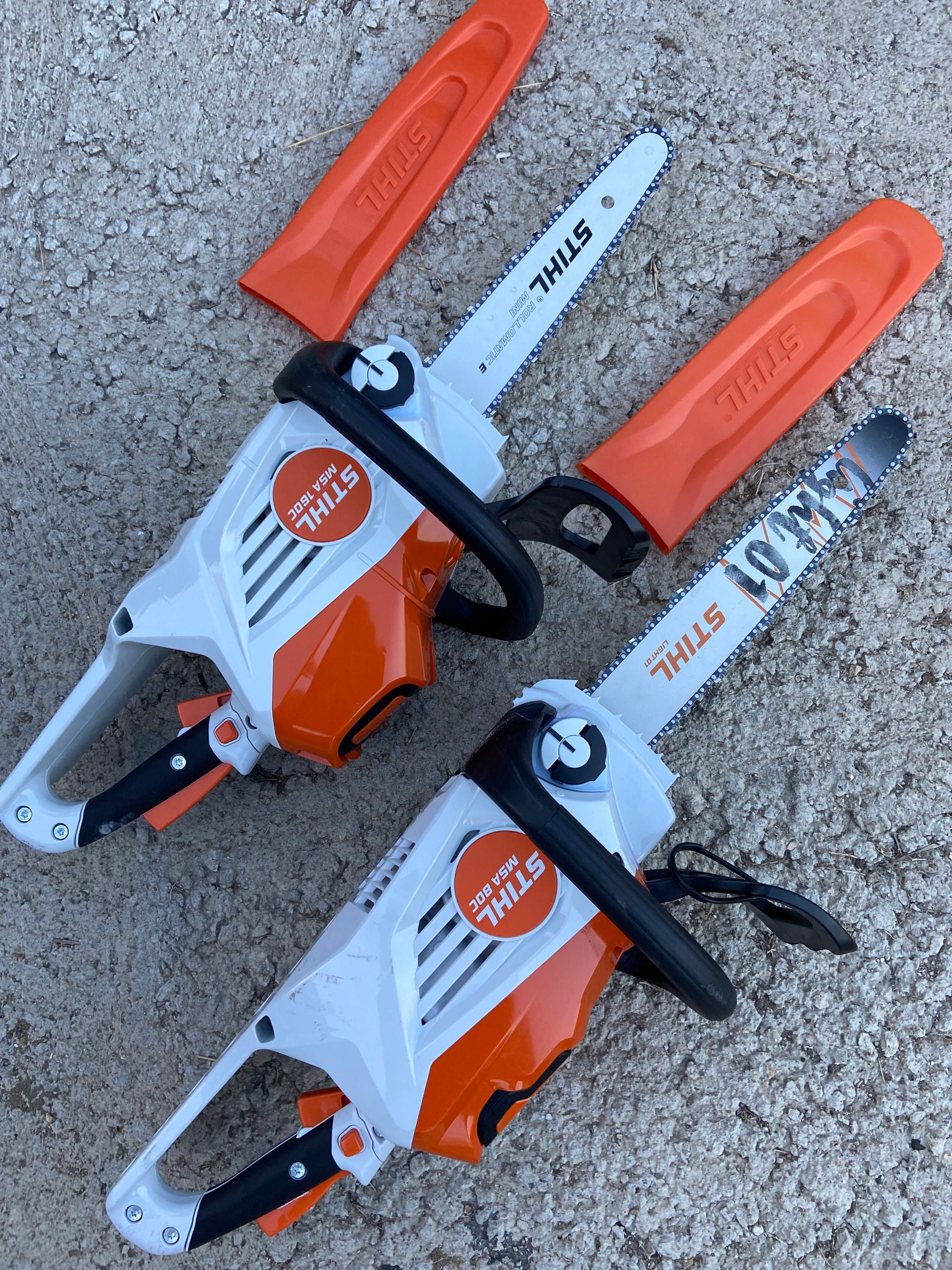 Drujba Stihl msa 220 pe acumulator