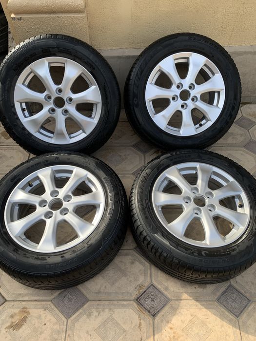 Диски r16 от камри 45 тайота и лексуc шины летние обмен есть