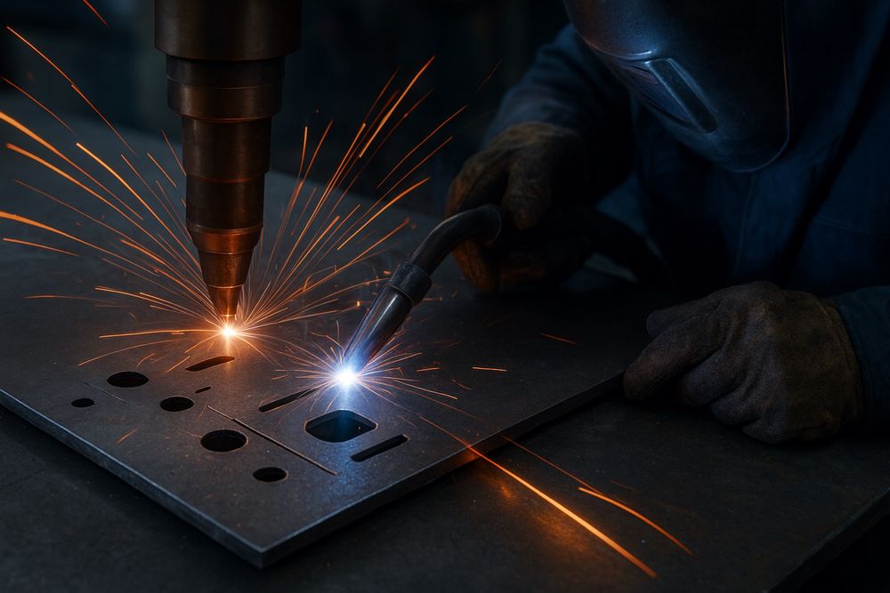 Лазерная резка листогиб порошковая покраска