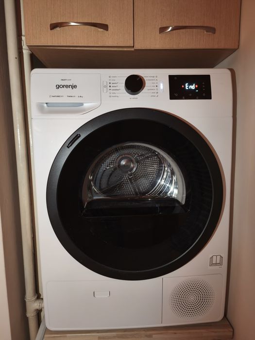 Сушилна Gorenje 8кг с термопомпа в гаранция