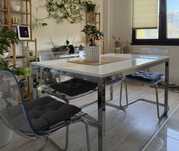 Маса TORSBY IKEA с четири стола TOBIAS IKEA