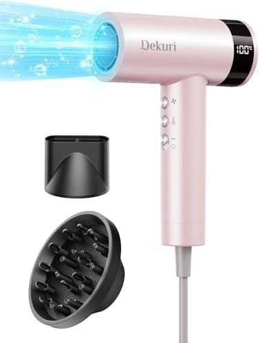 Нов Бързосъхнещ сешоар 110,000 RPM, 200M йони, 12 режима за коса жени