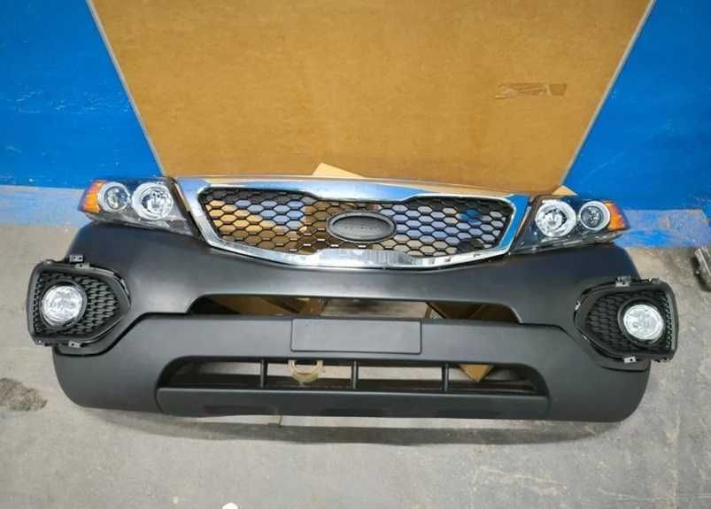 Бампер фара капот решетка крыло кузовные детали Kia Sorento