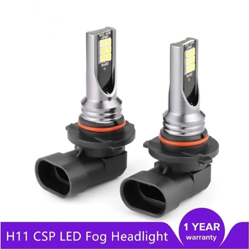 LED крушки автомобил HB4 лед комплект гаранция CANBUS