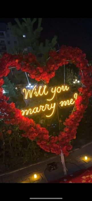 MARRY ME,ПОДАРКИ,Акция предложение руки и сердца