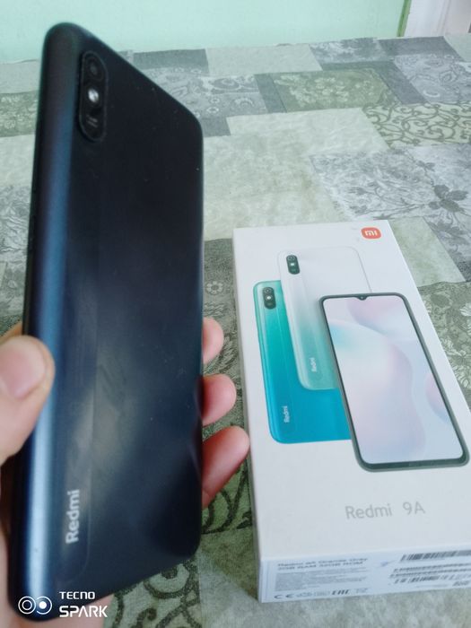 Redmi 9a holati yaxshi karopkasi bor ayol kishi ishlatgan ishlashi zur