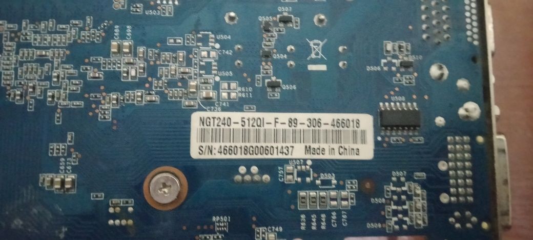 Продам видеокарту GT 240