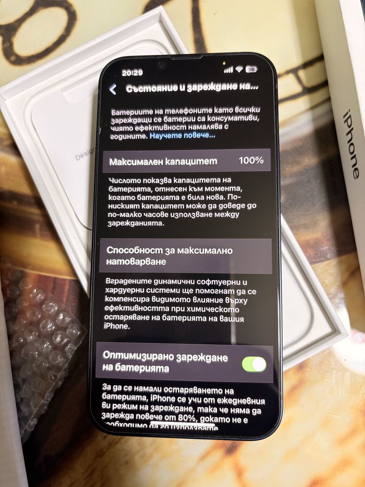 Iphone 13 black 128 gb 100% батерия