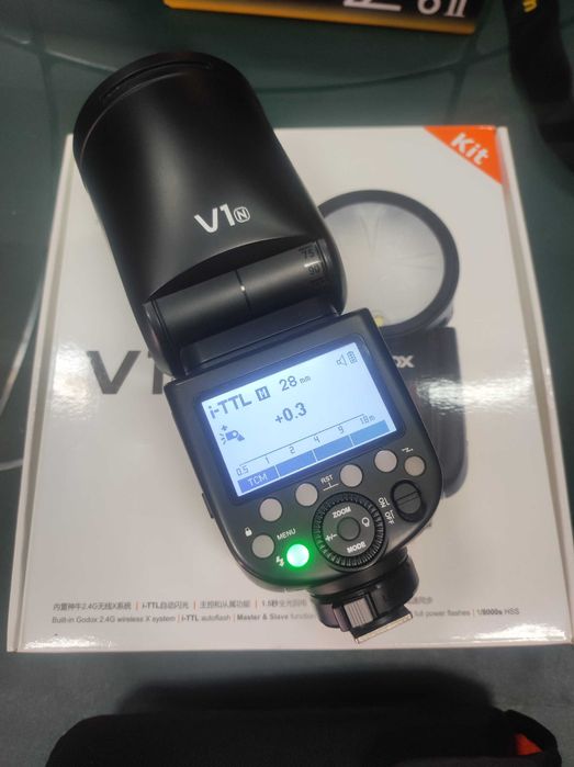 Фотоапарат Nikon Z6 II+Обектив Nikkor 24-70mm/f4S+светкавица GODOX V1n