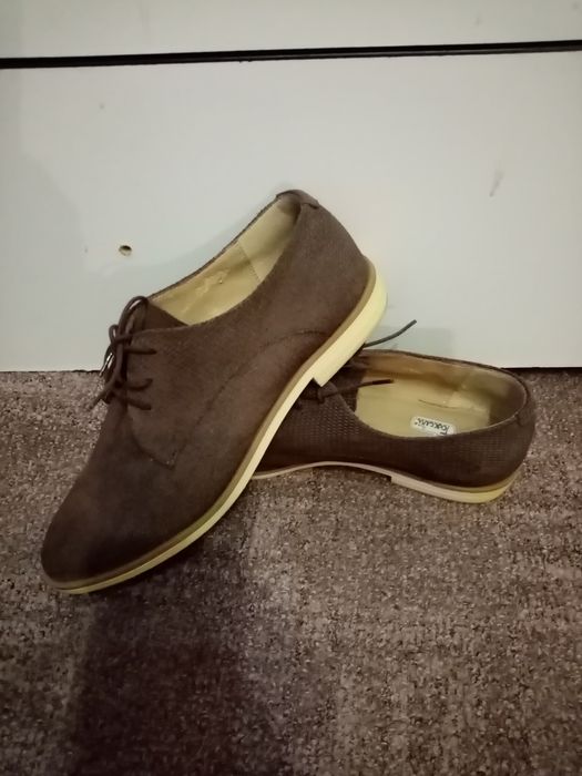 Pantofi dama piele naturala intoarsa