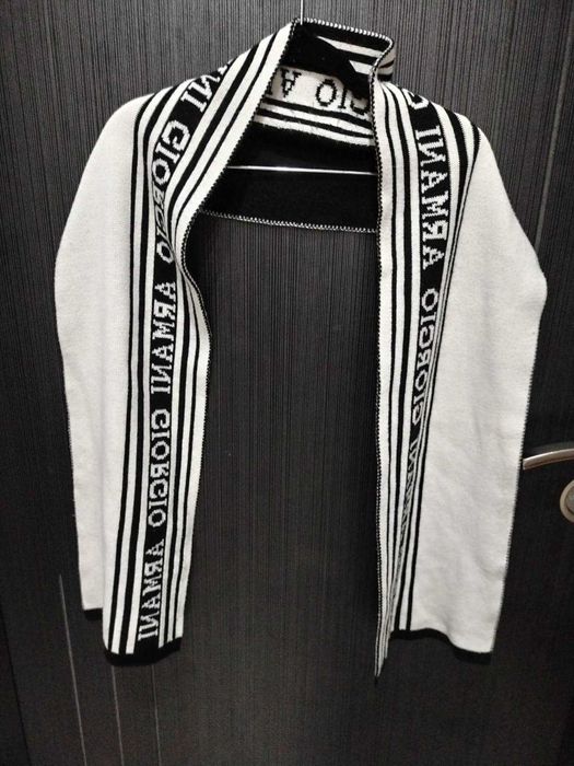 Оригинален двулицев мъжки шал Giorgio Armani