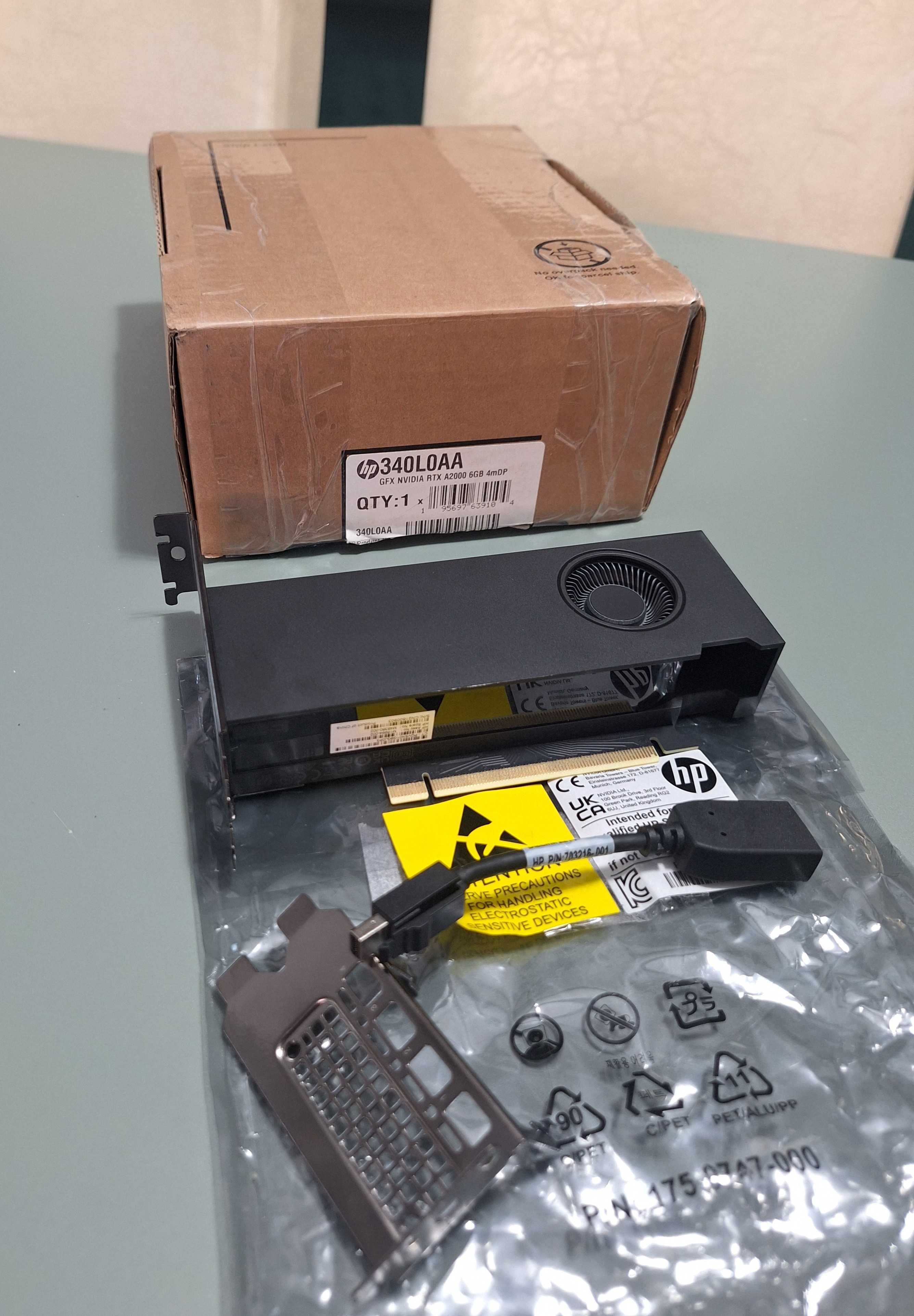 HP NVIDIA RTX A2000 6GB Professional GraphicsCar