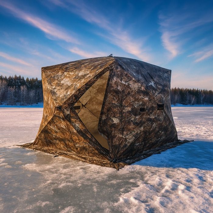 Зимняя палатка WPE Zm359, 3х слойная с полом