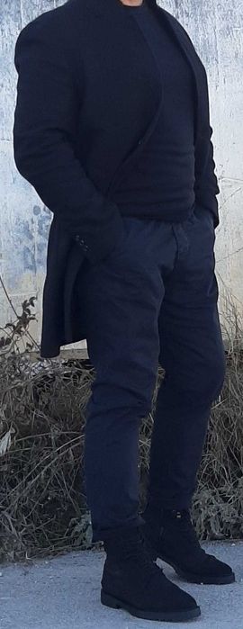 Кашмирено палто ZARA MAN