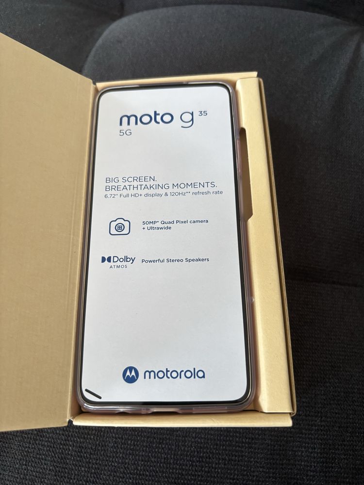Motorola g35 256GB чисто нов гаранция 36 месеца