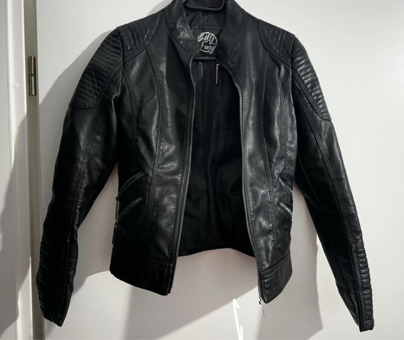 Geaca imitatie de piele