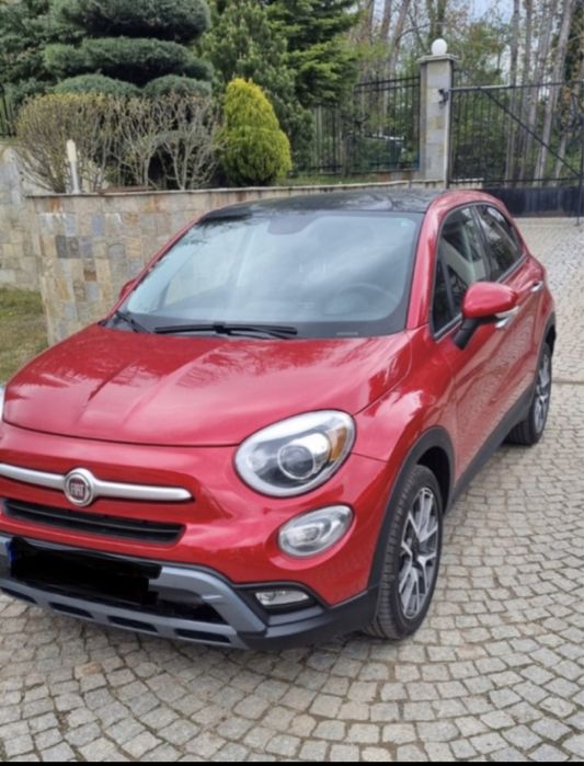 Продавам червен автомобил Fiat 500x 2017г. автоматик