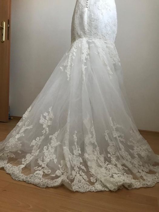 Vand rochie de mireasa din dantela, marimea S/M,  Natalia Vasiliev