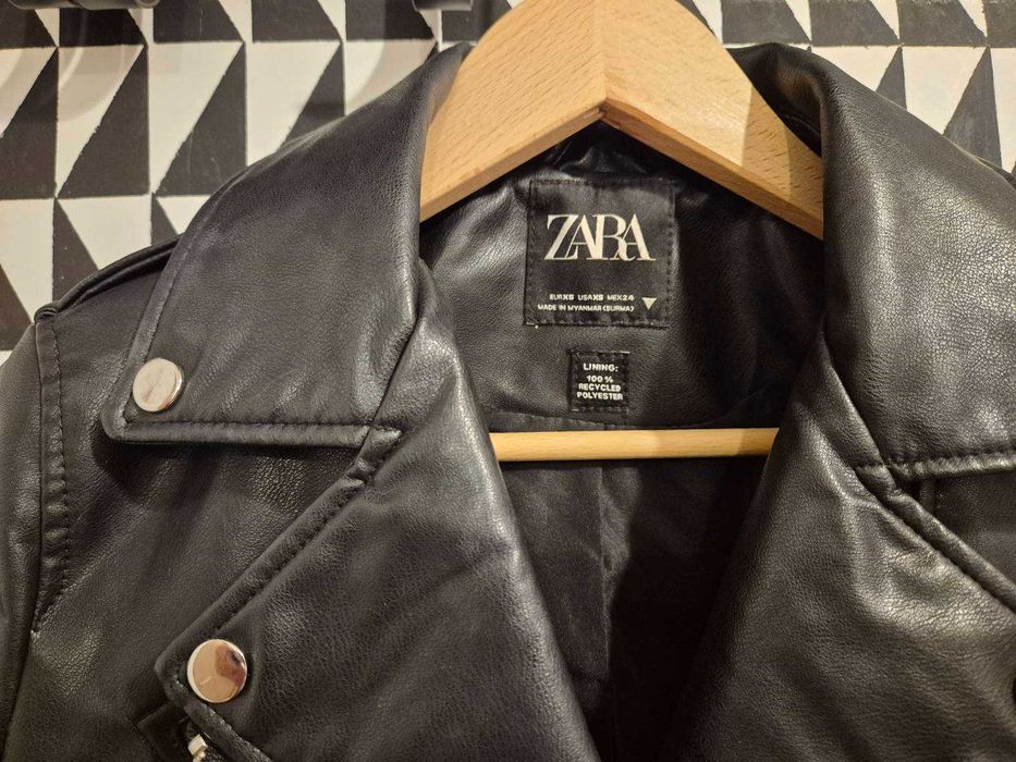 Geaca Zara, piele eco [in conditii bune] marime xs