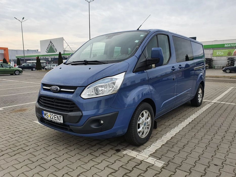 Ford Transit Custom Ford Transit Custom 2015 2.2TDCI 155CP, 5 locuri+marfa, TVA deductibil