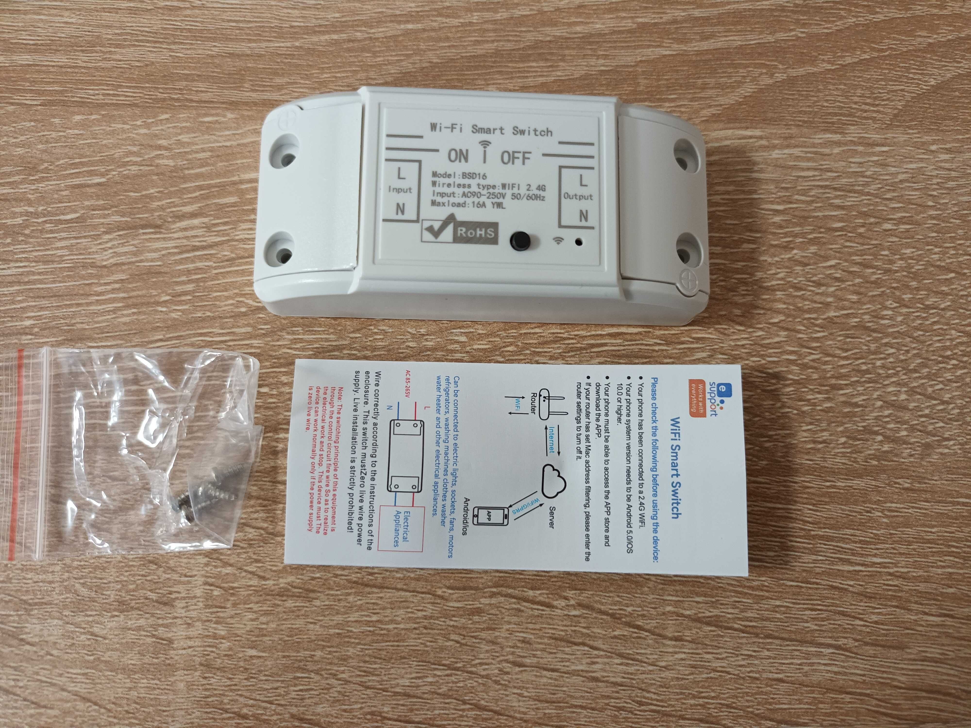 Wifi Sonoff switch 10A, 16A, MINI безжичен смарт ключ, Соноф, сон оф