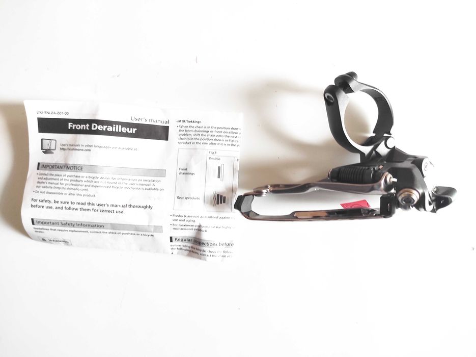 Schimbatoare foi Shimano XTR FD-M9000 3x11v. colier 34.9mm noi