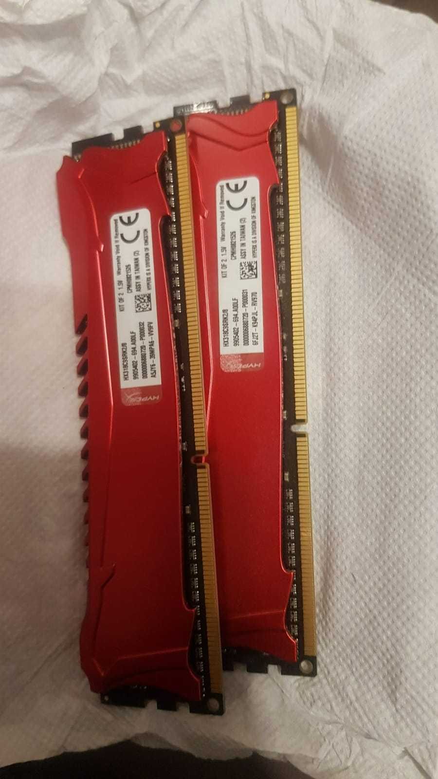 Memorii RAM calculator desktop 2 x 4 GB DDR3 , 1 x 16 GB DDR4