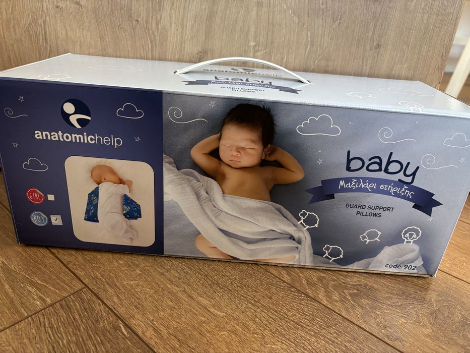 Ортопедична възглавница за странично спане