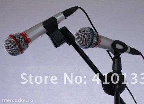 Stativ Microfon suport doua microfoane