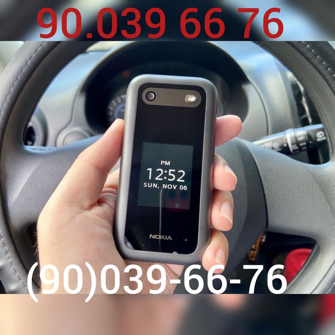 Nokia 2720 flip, Dostavka,Kafolat,Gsm,Mutloqo yengi tella,Новый.