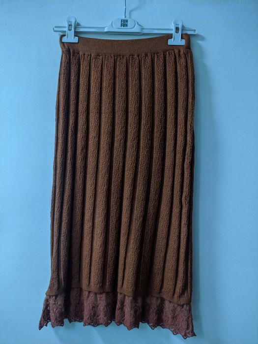 Юбки трикотажные красивые для худышек XS/S