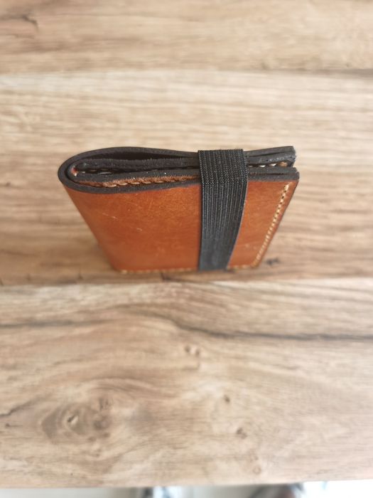 Portofel minimalist piele_handmade/Port card