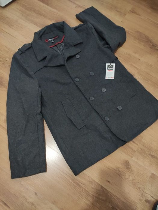 Palton Alpine Swiss mix lână mărimea XL