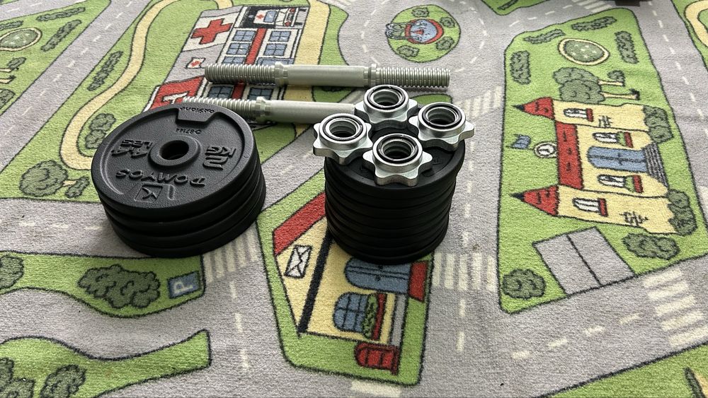 Тежести 25кг (общо)